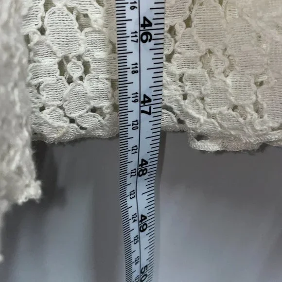 P Luca Milano Size Small Cream Maxi Dress - Picture 7 of 7